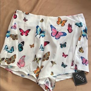 ZAFUL butterfly shorts